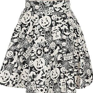 Spooky Skirt!  Perfect Print!